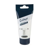 Schmincke College Acrylic Acrylfarbe 75 ml – 100 Weiß