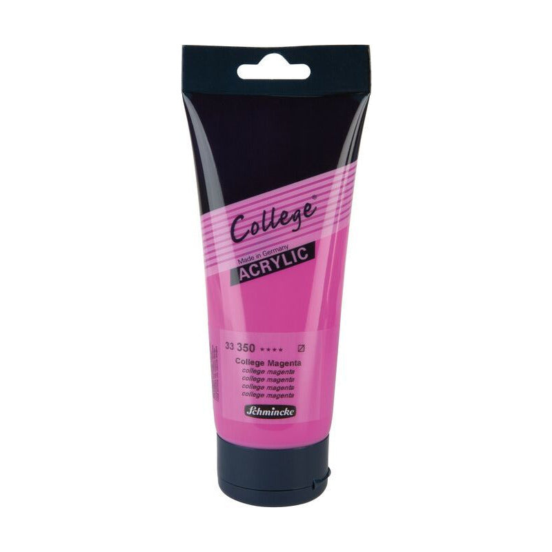 Schmincke College Acrylic Acrylfarben 200 ml – 350 College Magenta