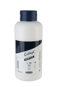 Schmincke College Acrylic Acrylfarben 750 ml – 100 Weiß