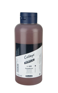 Schmincke College Acrylic Acrylfarben 750 ml – 630 Dunkelbraun