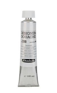 Schmincke Designers Gouache Gouachefarbe 120 ml – 199 Deckweiß