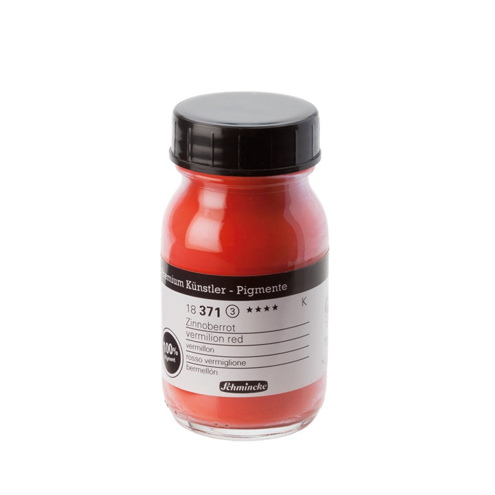 Schmincke Farbpigmente 100 ml – 371 zinnoberrot