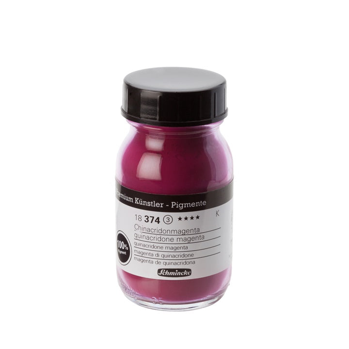 Schmincke Farbpigmente 100 ml – 374 Chinacridonpurpur