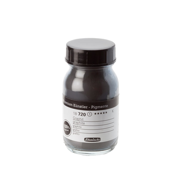 Schmincke Farbpigmente 100 ml – 720 Graphit
