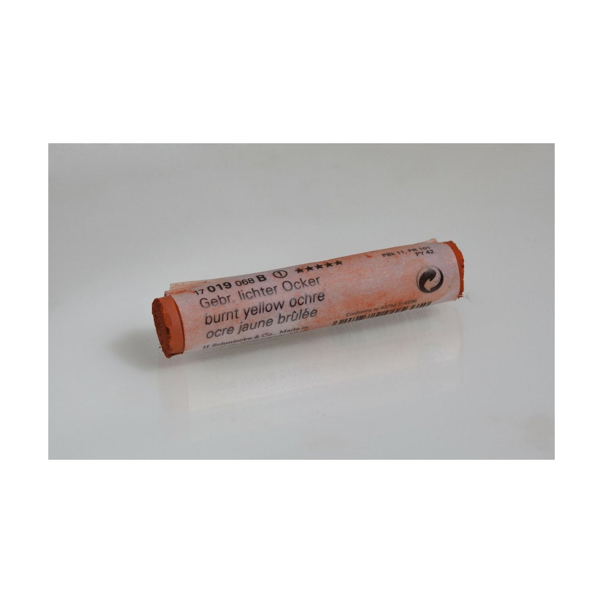 Schmincke FINEST EXTRA-SOFT Softpastell – Serie 1 – 019 B burnt yellow ochre