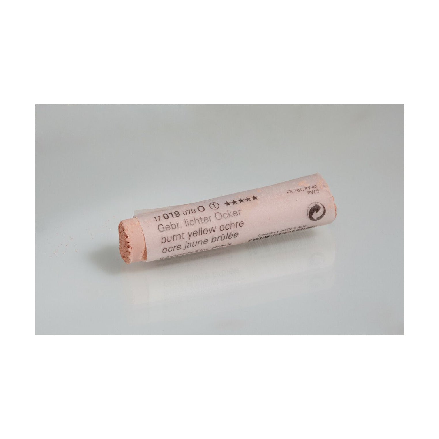 Schmincke FINEST EXTRA-SOFT Softpastell – Serie 1 – 019 O burnt yellow ochre