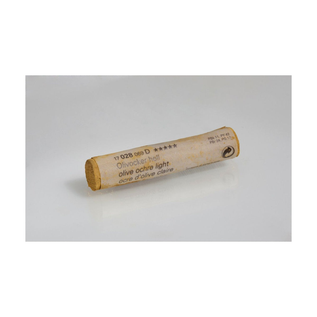 Schmincke FINEST EXTRA-SOFT Softpastell – Serie 1 – 028 D olive ochre light