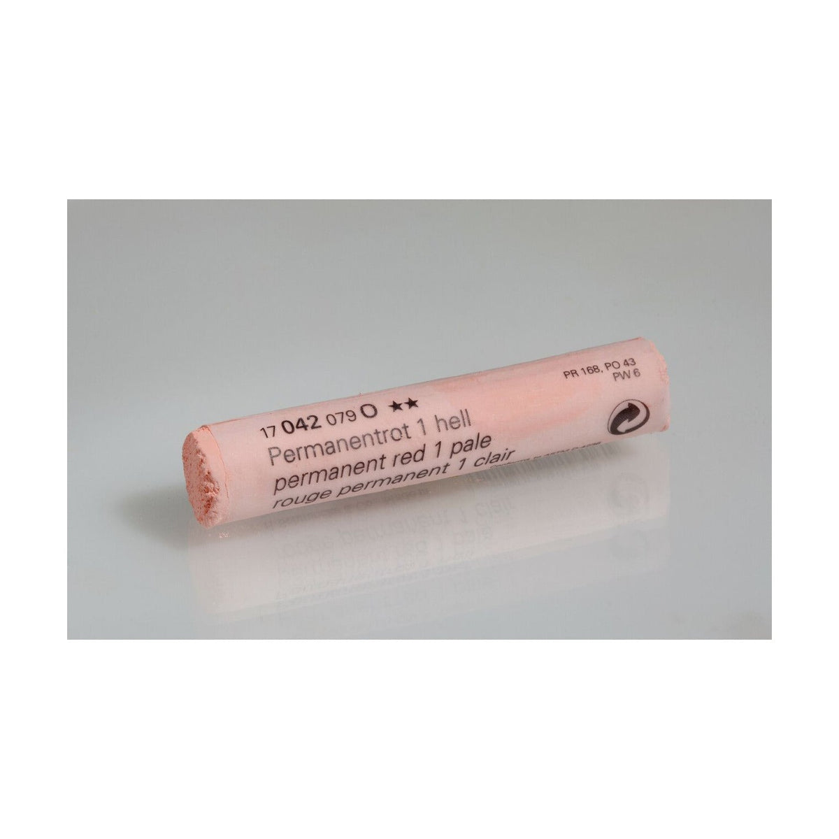 Schmincke FINEST EXTRA-SOFT Softpastell – Serie 1 – 042 O permanent red 1 pale
