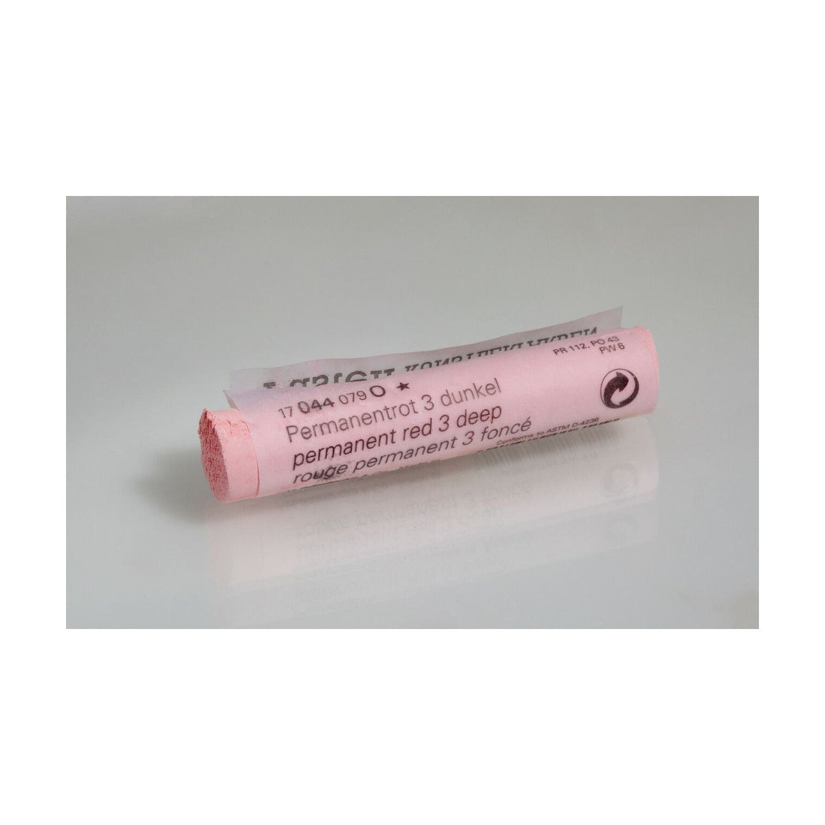 Schmincke FINEST EXTRA-SOFT Softpastell – Serie 1 – 044 O permanent red 3 deep
