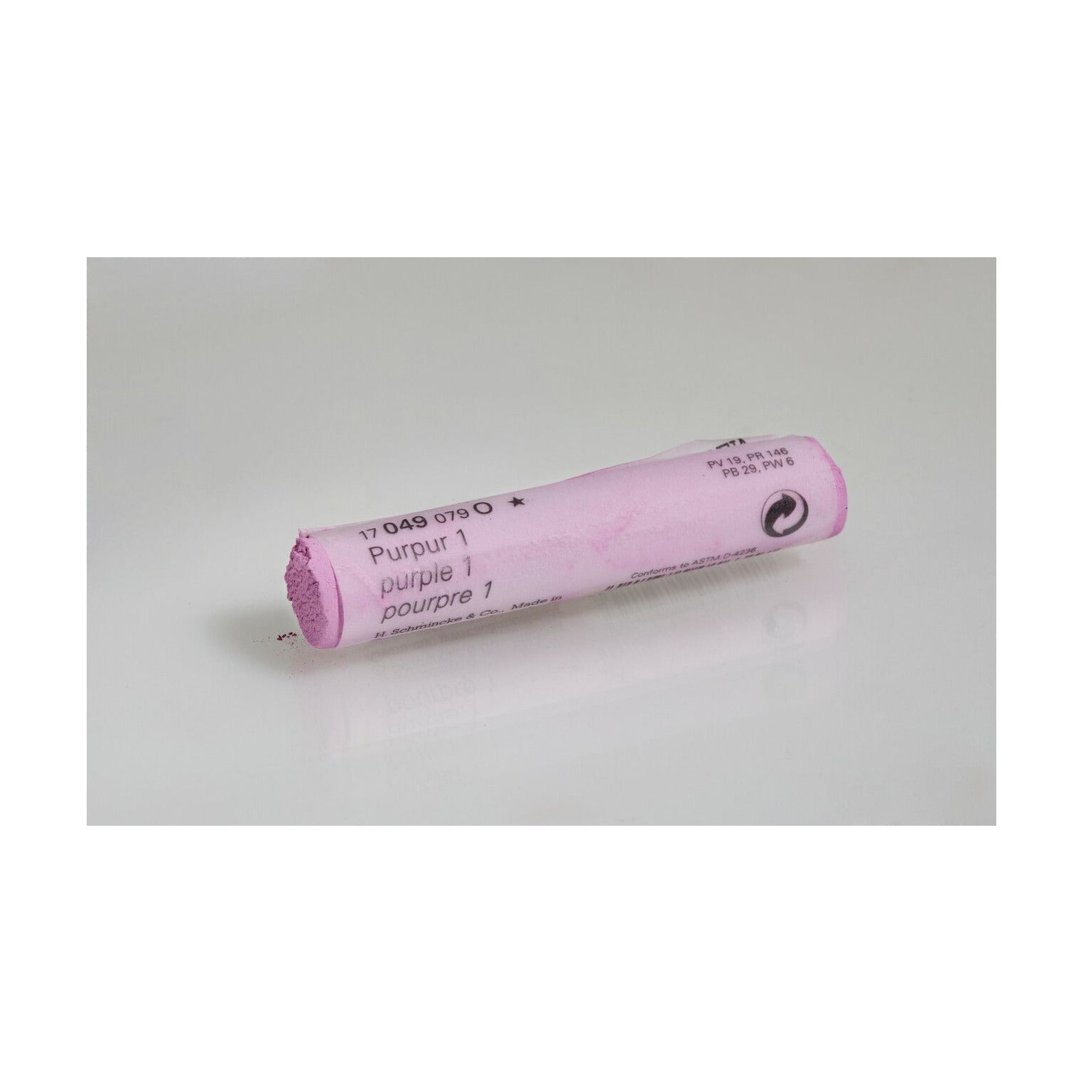 Schmincke FINEST EXTRA-SOFT Softpastell – Serie 1 – 049 O purple 1