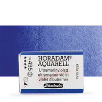 Schmincke Horadam Aquarellfarben im ganzen Näpfchen – 495 Ultramarin Violett