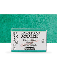 Schmincke Horadam Aquarellfarben im ganzen Näpfchen – 513 viridian
