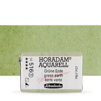 Schmincke Horadam Aquarellfarben im ganzen Näpfchen – 516 Grün earth