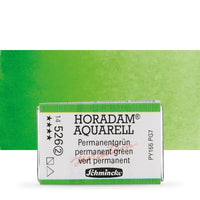 Schmincke Horadam Aquarellfarben im ganzen Näpfchen – 526 permanent Grün