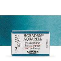 Schmincke Horadam Aquarellfarben im ganzen Näpfchen – 528 Preußisch Grün