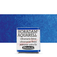 Schmincke Horadam Aquarellfarben im halben Näpfchen – 494 Ultramarin finest