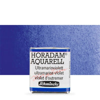 Schmincke Horadam Aquarellfarben im halben Näpfchen – 495 Ultramarin Violett