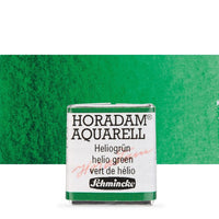 Schmincke Horadam Aquarellfarben im halben Näpfchen – 514 Helio Grün