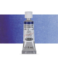 Schmincke HORADAM Aquarellfarben in der 5 ml Tube – 482 delft Blau