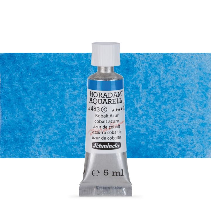 Schmincke HORADAM Aquarellfarben in der 5 ml Tube – 483 Kobaltazur
