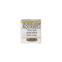 Schmincke Horadam Aquarellfarbe halbe Näpfchen – Urban yellow – 916 Urbangelb