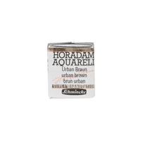 Schmincke Horadam Aquarellfarbe halbe Näpfchen – Urban yellow – 946 Urbanbraun