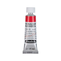 Schmincke Horadam Aquarellfarbe in Tube 15 ml – Onetz – 343 Chinacridonrot Hell