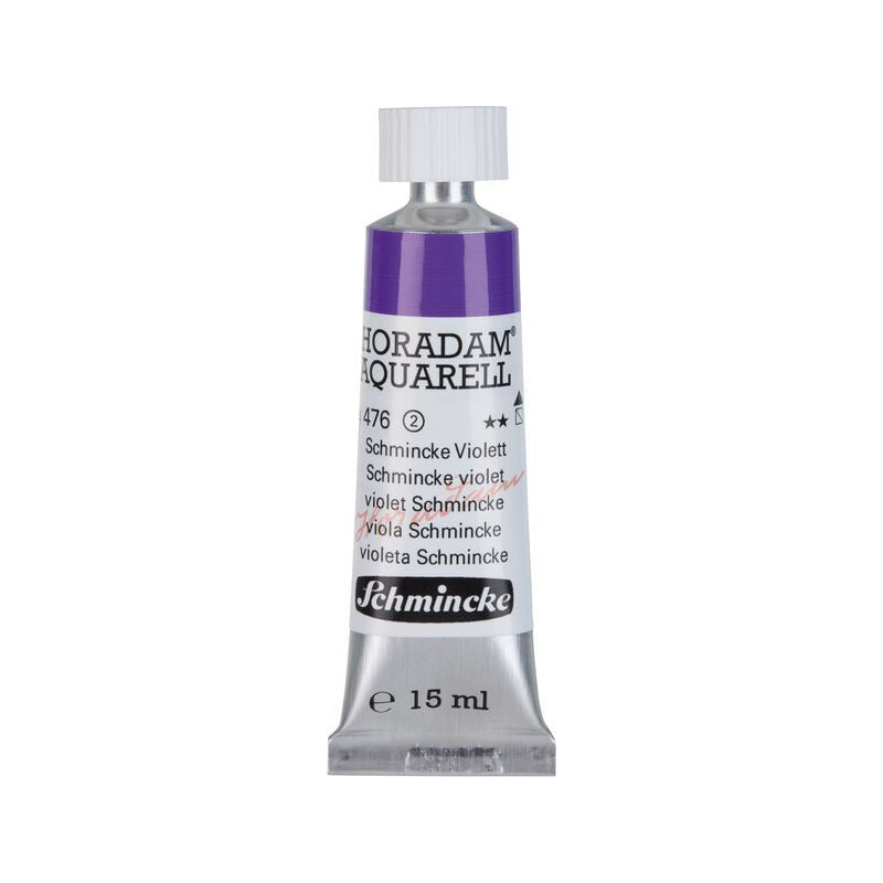 Schmincke Horadam Aquarellfarbe in Tube 15 ml – Onetz – 476 Schmincke Violett