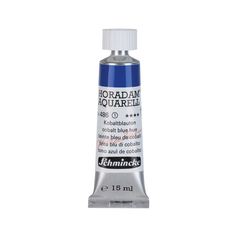 Schmincke Horadam Aquarellfarbe in Tube 15 ml – Onetz – 486 Cobaltblauton