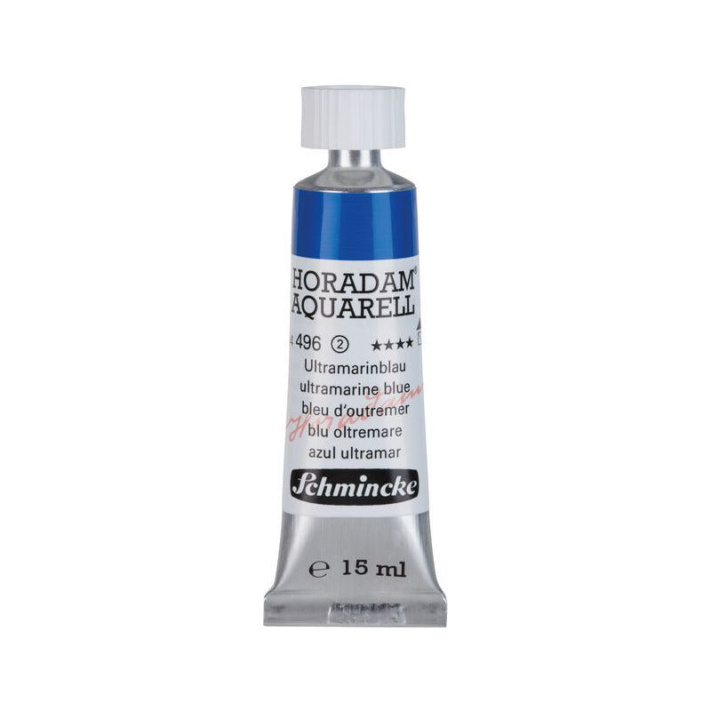 Schmincke Horadam Aquarellfarbe in Tube 15 ml – Onetz – 496 Ultramarinblau