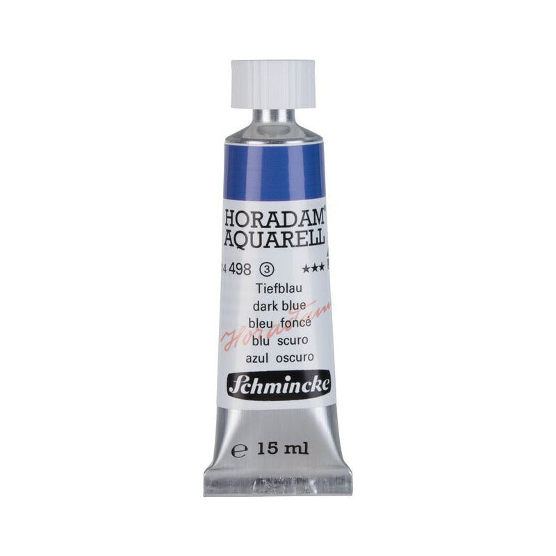 Schmincke Horadam Aquarellfarbe in Tube 15 ml – Onetz – 498 Dunkelblau