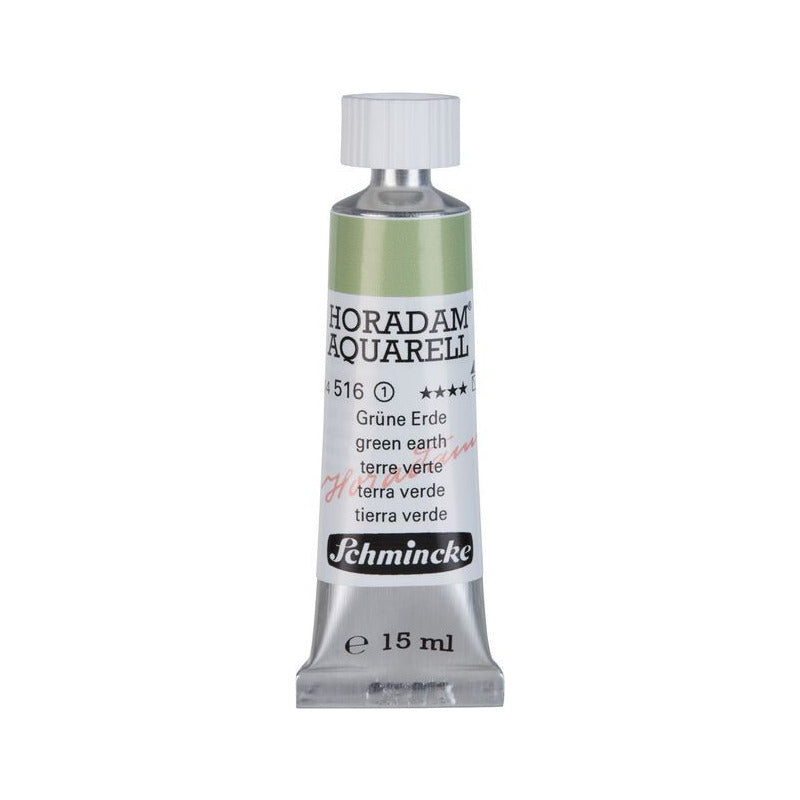 Schmincke Horadam Aquarellfarbe in Tube 15 ml – Onetz – 516 Grünerde