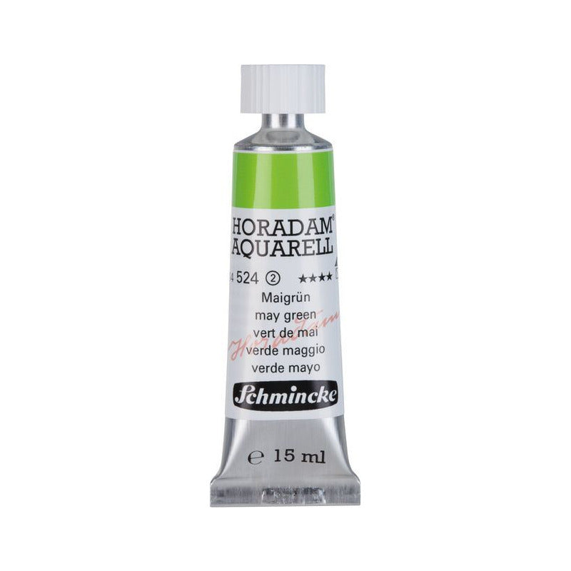 Schmincke Horadam Aquarellfarbe in Tube 15 ml – Onetz – 524 Maigrün