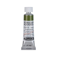 Schmincke Horadam Aquarellfarbe in Tube 15 ml – Onetz – 525 Olivgrün gelblich