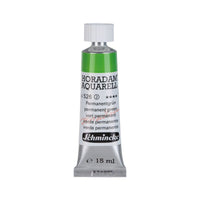 Schmincke Horadam Aquarellfarbe in Tube 15 ml – Onetz – 526 Permanentgrün