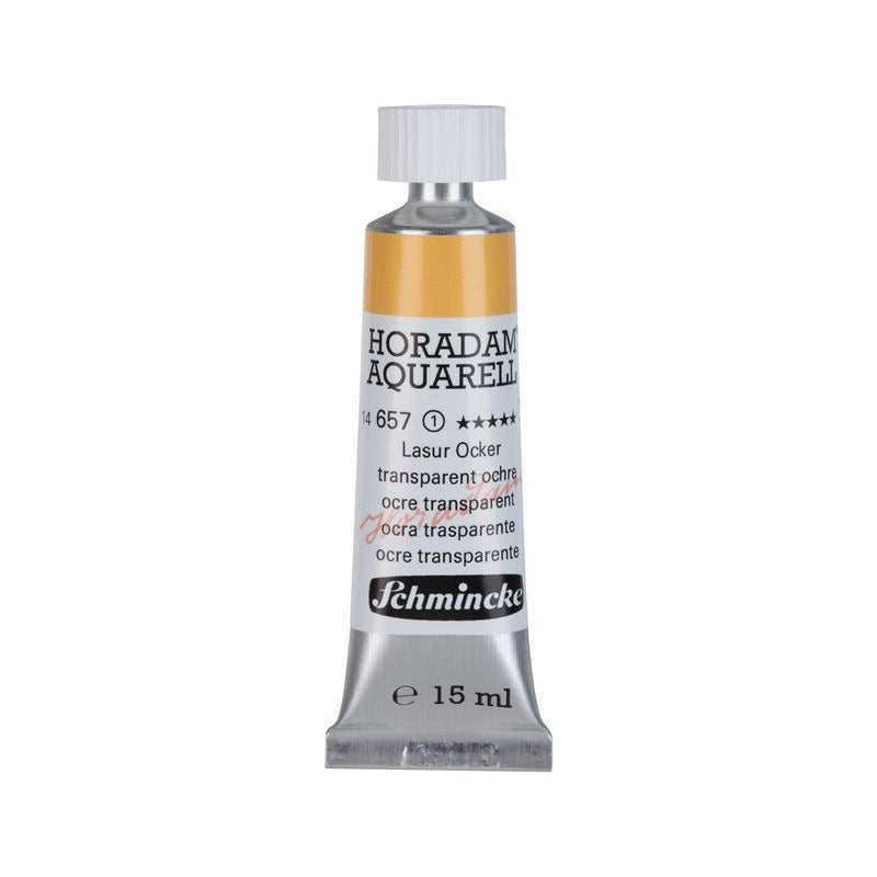 Schmincke Horadam Aquarellfarbe in Tube 15 ml – Onetz – 657 Transp. Ocker