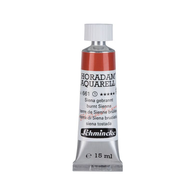 Schmincke Horadam Aquarellfarbe in Tube 15 ml – Onetz – 661 Siena gebrannt