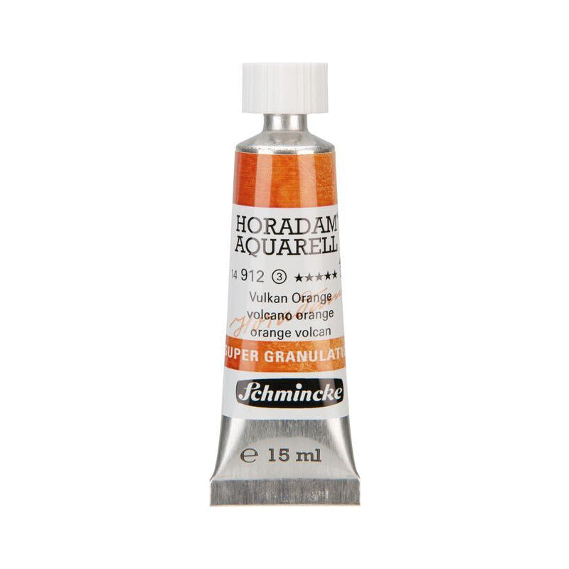 Schmincke Horadam Aquarellfarbe in Tube 15 ml – Onetz – 912 Vulkanorange