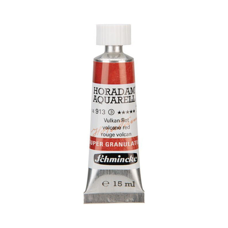 Schmincke Horadam Aquarellfarbe in Tube 15 ml – Onetz – 913 Vulkanrot