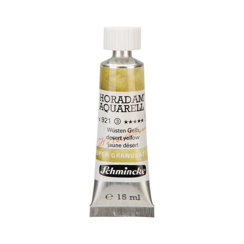 Schmincke Horadam Aquarellfarbe in Tube 15 ml – Onetz – 921 Wüstengelb