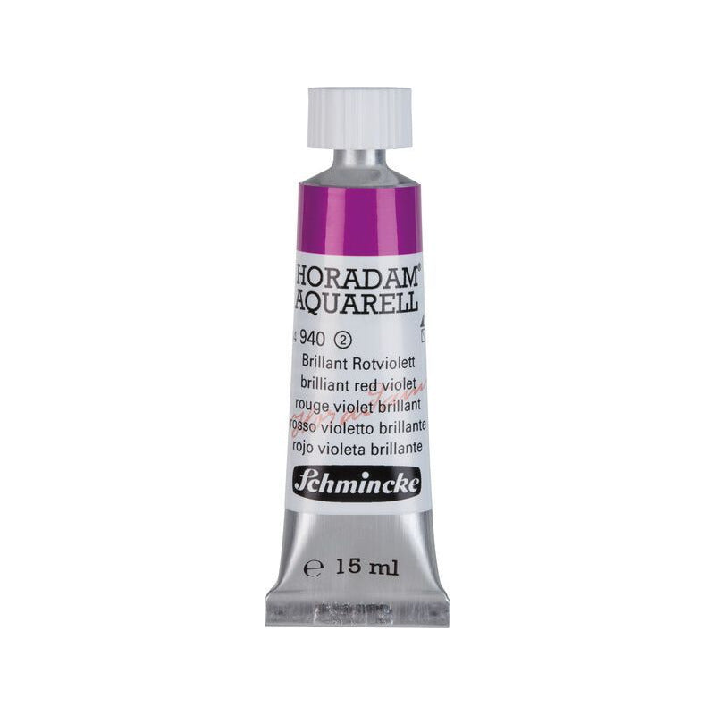 Schmincke Horadam Aquarellfarbe in Tube 15 ml – Onetz – 940 Brillantes Rotviolett