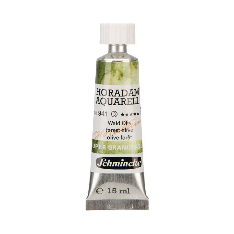 Schmincke Horadam Aquarellfarbe in Tube 15 ml – Onetz – 941 Waldoliv