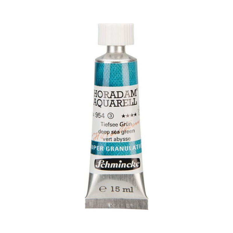 Schmincke Horadam Aquarellfarbe in Tube 15 ml – Onetz – 954 Tiefseegrün