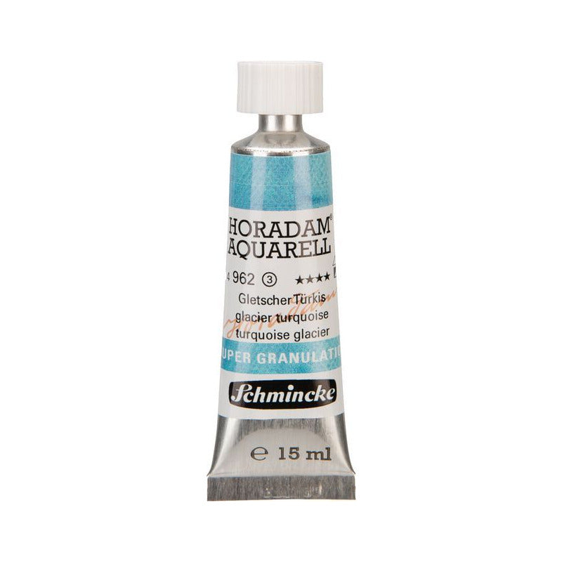 Schmincke Horadam Aquarellfarbe in Tube 15 ml – Onetz – 962 Gletschertürkis