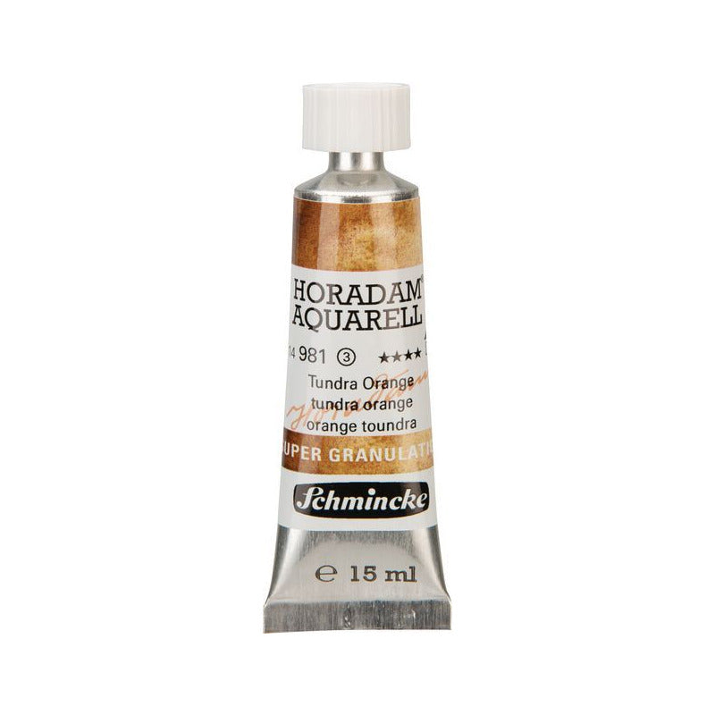 Schmincke Horadam Aquarellfarbe in Tube 15 ml – Onetz – 981 Tundra Orange