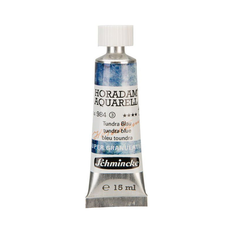 Schmincke Horadam Aquarellfarbe in Tube 15 ml – Onetz – 984 Tundra Blau