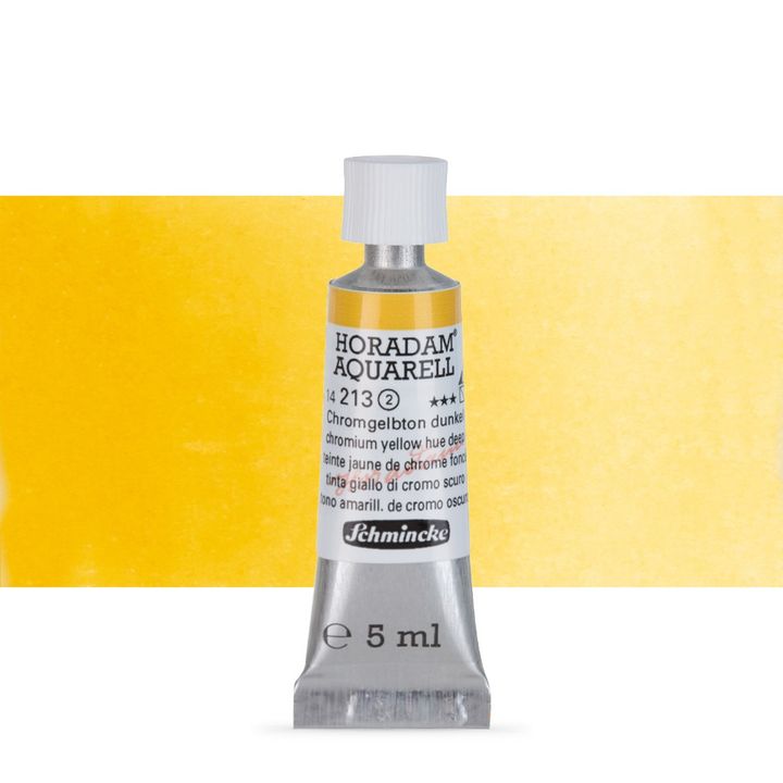 Auswahl an Schmincke HORADAM Aquarellfarben in 5 ml Tuben mit verschiedenen Farbtönen