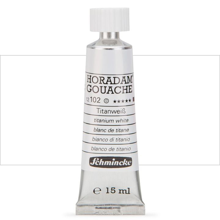 Schmincke Horadam Gouache 15ml – 102 Titanweiß