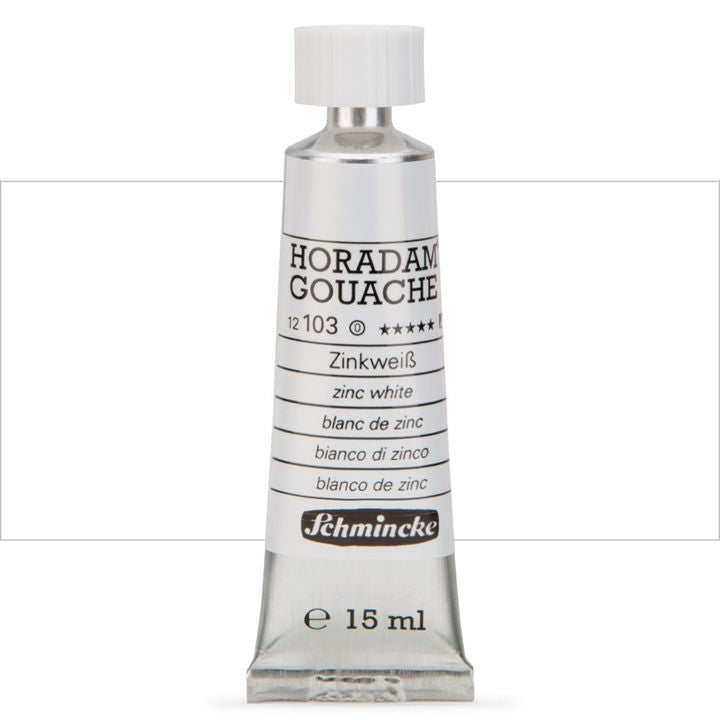 Schmincke Horadam Gouache 15ml – 103 Zinkweiß