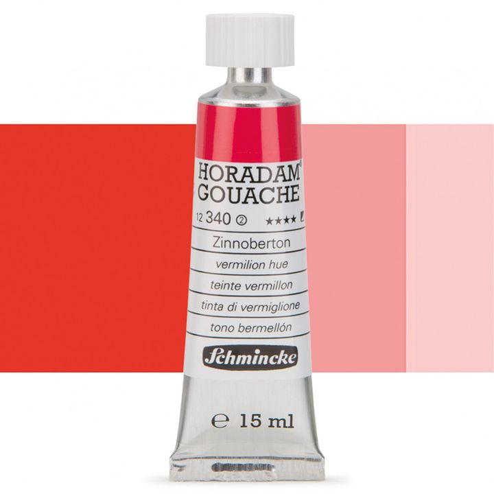 Schmincke Horadam Gouache 15ml – 340 Zinnober hue
